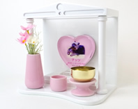 かわいいペット仏壇　神殿